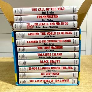 Eleven (11) Great Illustrated Classic Books.